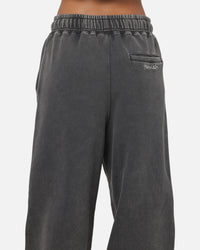 Mitchell & Ness Las Vegas Raiders Star Script Relaxed Track Pants Washed Black