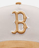 New Era Boston Red Sox 'Honey Pot' 9FORTY A-Frame Snapback Stone/Wheat