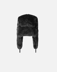 Kangol Faux Fur Trapper Black