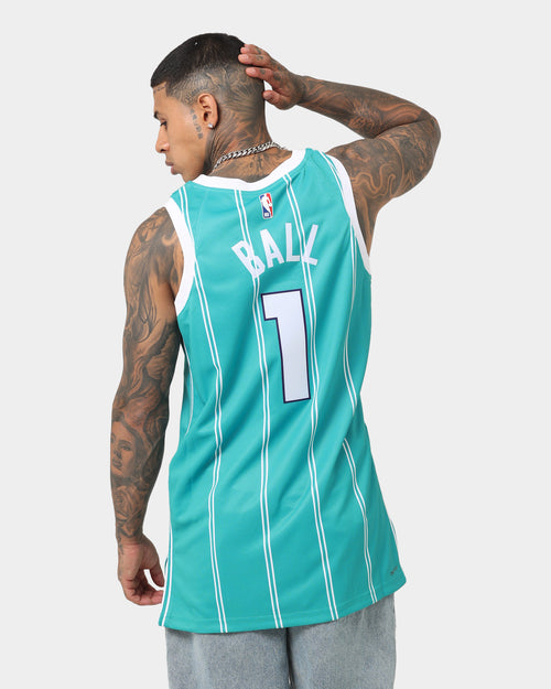 Jordan Charlotte Hornets LaMelo Ball #1 Icon Swingman 22/23 Jersey Rapid Teal