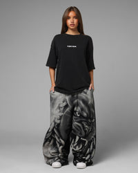 Loiter Airbrush Sweatpants Black