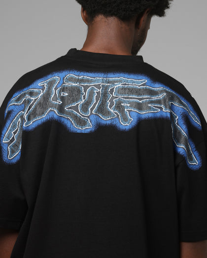 Loiter Airbrush Panther T-Shirt Black