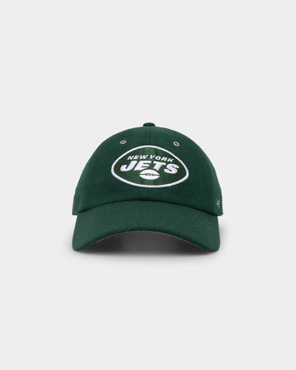 47 Brand New York Jets 'Wooly Clean-Up' Strapback Dark Green