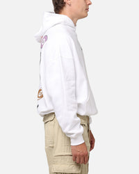Carre Break Hoodie White