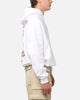 Carre Break Hoodie White