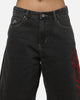 Worship Scripted Big Dawg Jean Shorts Used Black