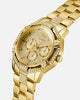 Guess Mainline Regal Watch Gold