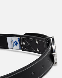 Loiter x Sonic The Hedgehog Leather Belt Black