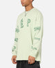 Carre Global Oversized Long Sleeve T-Shirt Sage