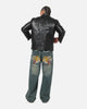 Ed Hardy Fury Biker Jacket Black