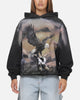 Represent Chrome Flight Hoodie Stained Black