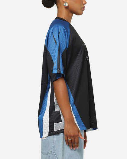 Mitchell & Ness Detroit Lions Warehouse Rave Jersey Black/Blue/White