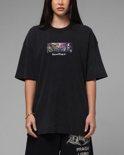 Loiter Marvel Symbiote Vintage T-Shirt Black