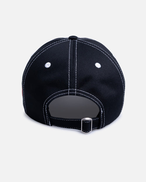 Ed Hardy Chrome Strapback Black