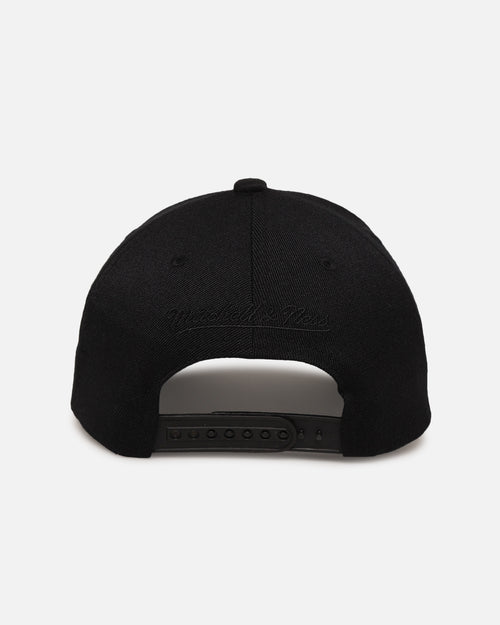 Mitchell & Ness Las Vegas Raiders 'Triple Black Core Classic' MVP Snapback Black