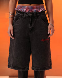 Ed Hardy Devil Jorts Black