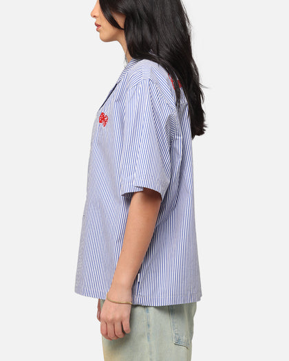 Carre Dice Club Button Up Shirt Pinstripe