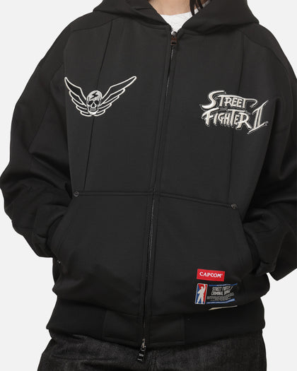 Criminal Damage M Bison Padded Zip Jacket Black
