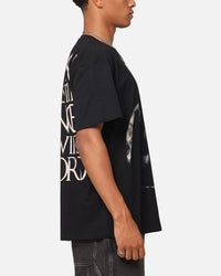 73Studio X Game Of Thrones Ned Stark Vintage T-Shirt Black Acidwash