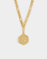 Raising Hell Women's Letter Anklet Gold