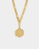 Raising Hell Women's Letter Anklet Gold