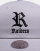 Mitchell & Ness Las Vegas Raiders 'Black Letter' Legacy Low Profile Snapback Smoke