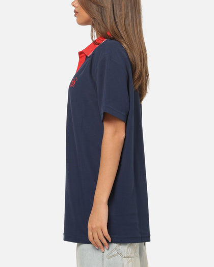 Bleacher Athletic Sydney Roosters NRL Adult Golf Polo T-Shirt Navy