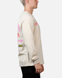 Playboy Sponsors Long Sleeve T-Shirt Sand