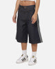 Adidas  Adicolor Jorts Mid-Rise Straight Leg Firebird Shorts Indigo Denim