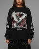 Loiter Dove Vintage Long Sleeve T-Shirt Black