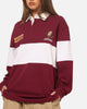 Mitchell & Ness Queensland Maroons Panelled Rugby Shirt Maroon