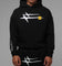 Loiter Hybrid Premium Hoodie Black