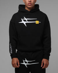 Loiter Hybrid Premium Hoodie Black