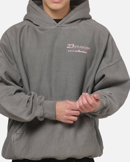 XXII Collectives Hoodie Charcoal/Pink