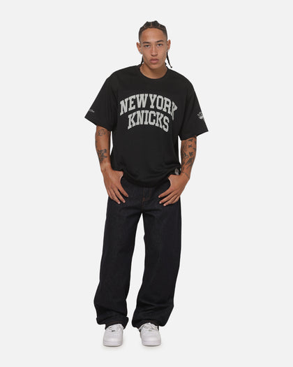 Mitchell & Ness New York Knicks Open Mesh T-Shirt Black