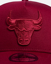 New Era Chicago Bulls "Cardinal Tonal" 9FORTY A-Frame Snapback Cardinal