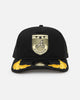 New Era Atlanta Braves 'Military Patch' Pre-Curved Golfer Snapback Black