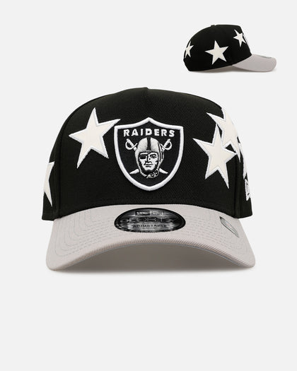 New Era Las Vegas Raiders 'Stars' 9FORTY A-Frame Snapback Black/Grey