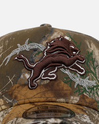 New Era Detroit Lions 'Realtree Grit 3.0' 9FORTY A-Frame Snapback Realtree Edge