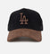 47 Brand Los Angeles Dodgers 'Black Barren' 47 Offside DT Corduroy Snapback Black