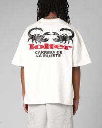 Loiter Bullrush Premium T-Shirt Off White