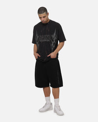 Saint Morta La Familia T-Shirt Washed Black