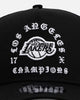 New Era Los Angeles Lakers 'Gothic Arch 2.0' 9FORTY A-Frame Snapback Black/White