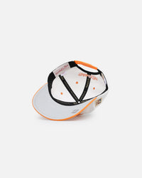 Mitchell & Ness Chicago Bulls Pastel Corduroy Snapback White Cream/Orange