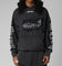 Loiter Destruction Hoodie Black