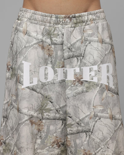 Loiter Impact Fleece Shorts Hunter Camo
