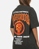 73Studio Marvel Punisher Flames Heavy T-Shirt Black Wash
