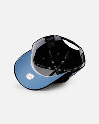New Era Toronto Blue Jays 'Black And Sky Blue' 9FORTY A-Frame Snapback Black/Sky Blue