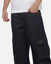 Carre Surplus Denim Pants Raw Blue