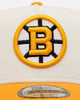 New Era Boston Bruins 'Team Color Visor' 9FORTY A-Frame Snapback Chrome/Official Team Color